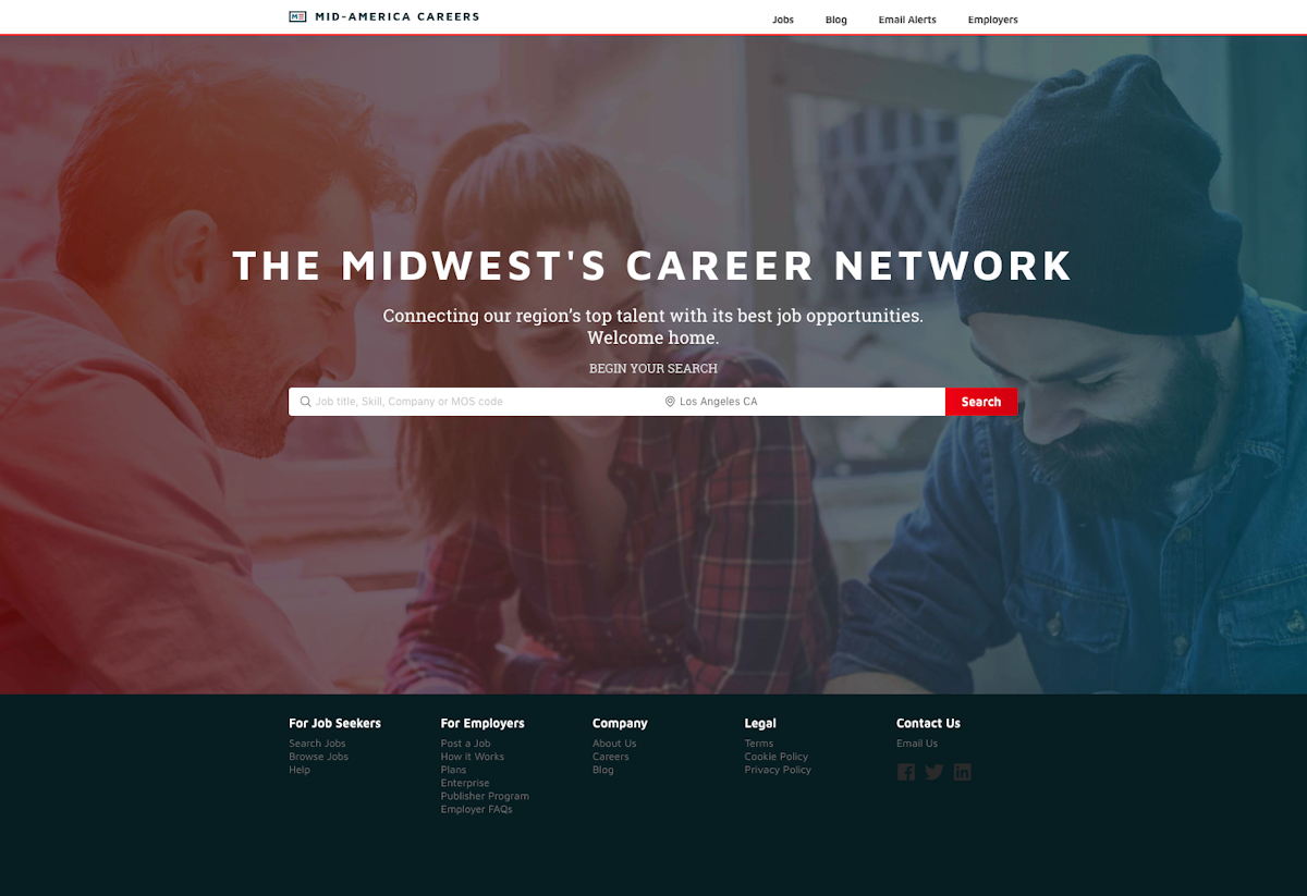 Mid-America Careers - Job Searching Platform for the Midwest Area in the US